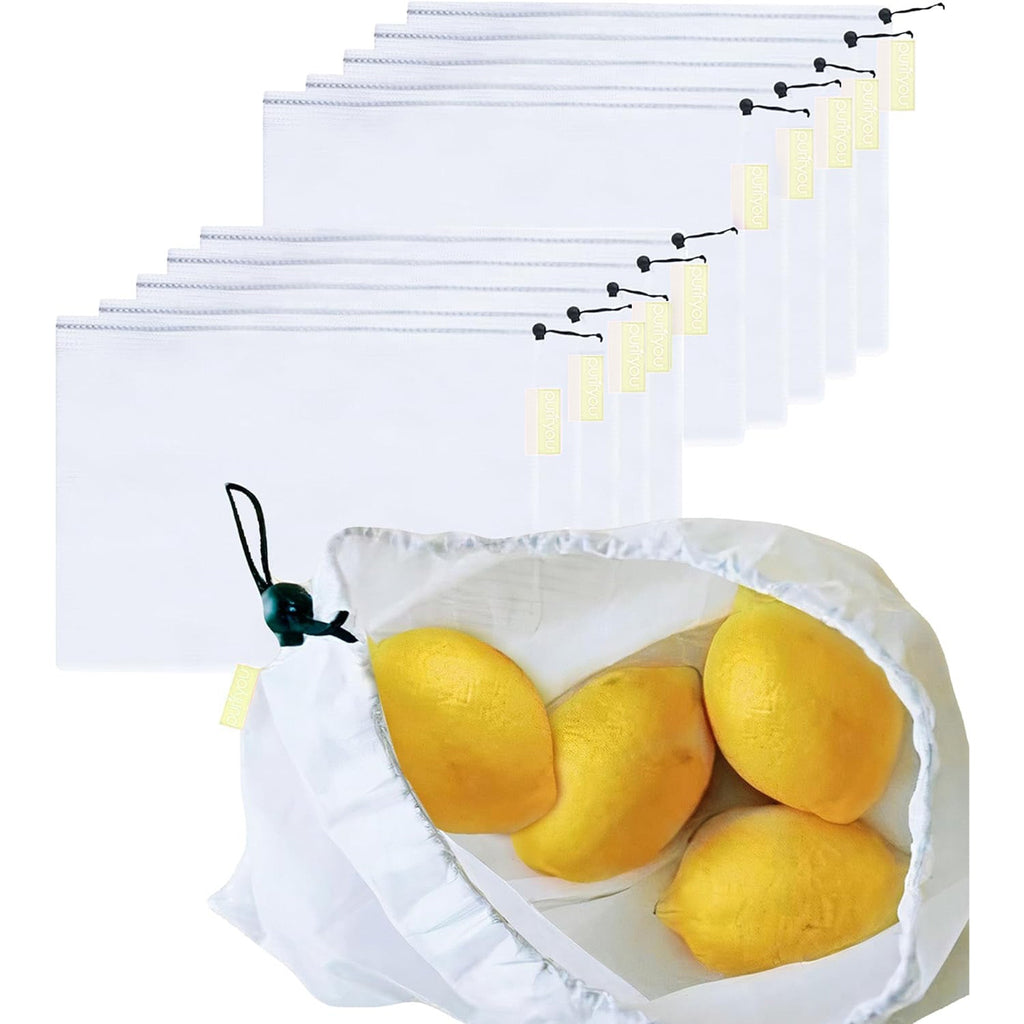 purifyou Reusable Mesh Produce Bags | Choose Your Set